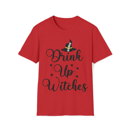 Graphic Tee Halloween "Drink Up Witches" Unisex Softstyle T-Shirt