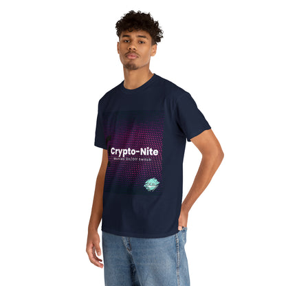 DCAL Graphic Tees "Crypto-Nite" Unisex Heavy Cotton Tee