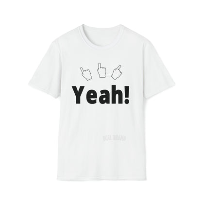 DCAL Graphic Tees Novel "Yeah" Unisex Softstyle T-Shirt