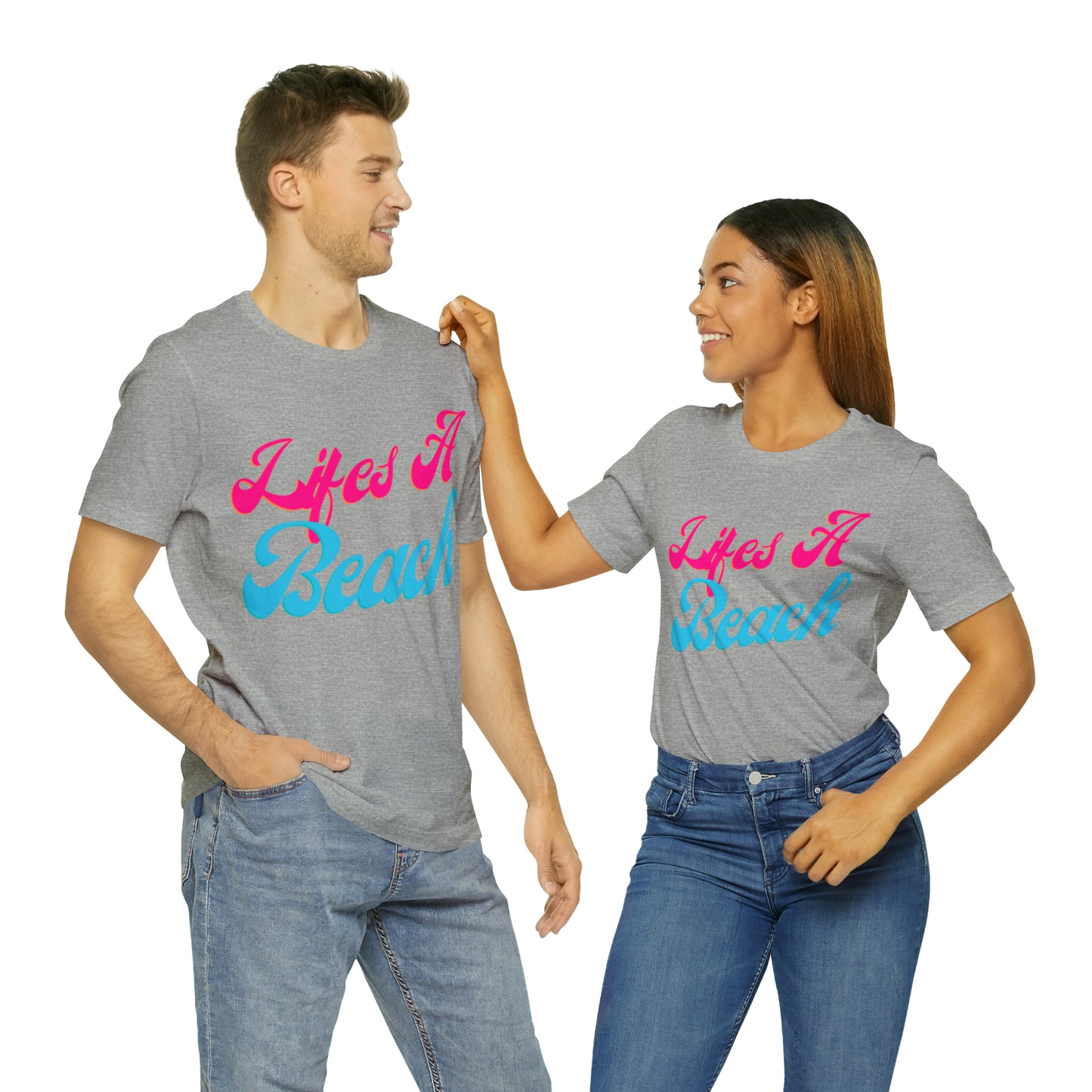 DCAL Beach Collection "Wifes a Beach" Unisex Jersey Short Sleeve Tee