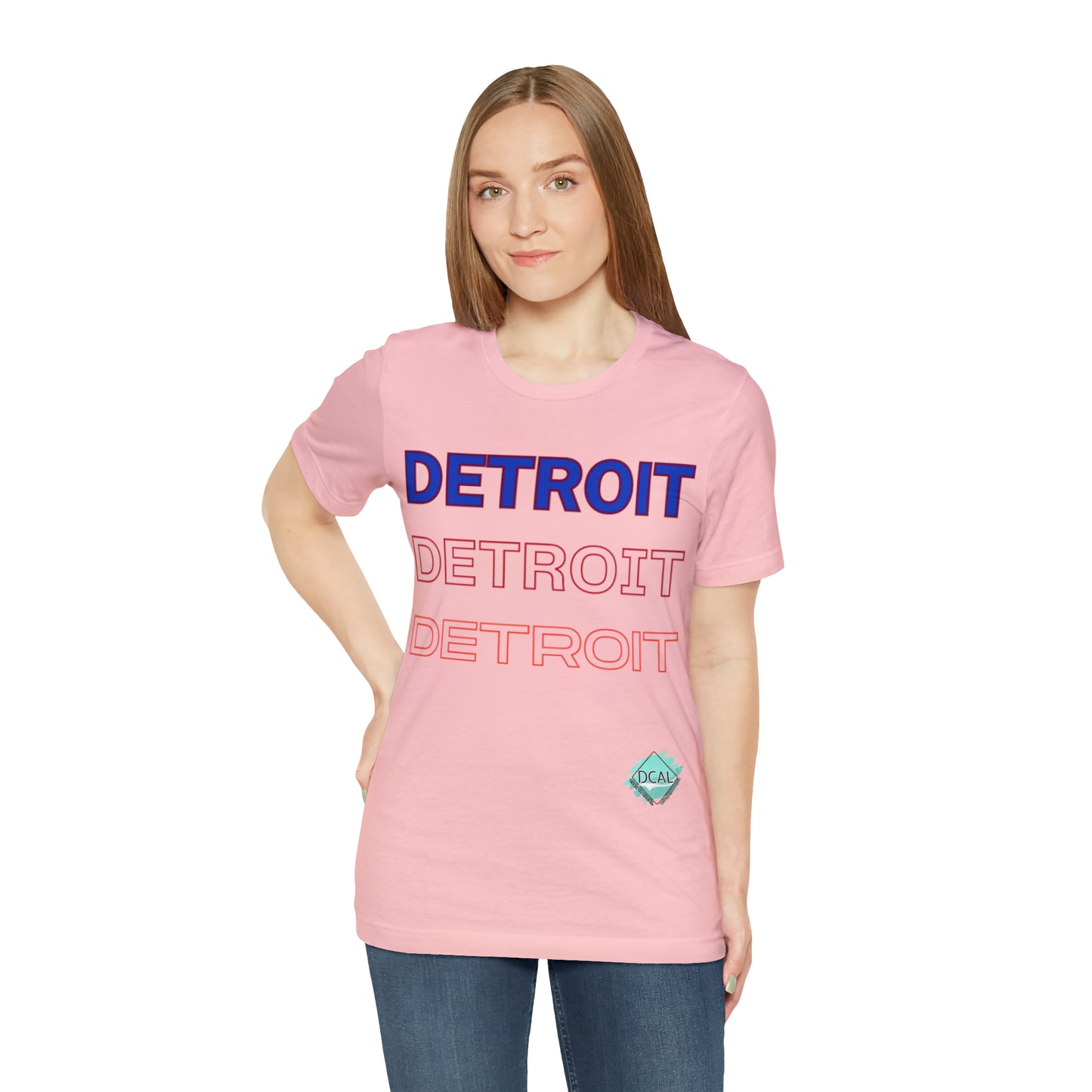 DCAL Downtown Diaries "Detroit" Unisex Jersey Short Sleeve Tee