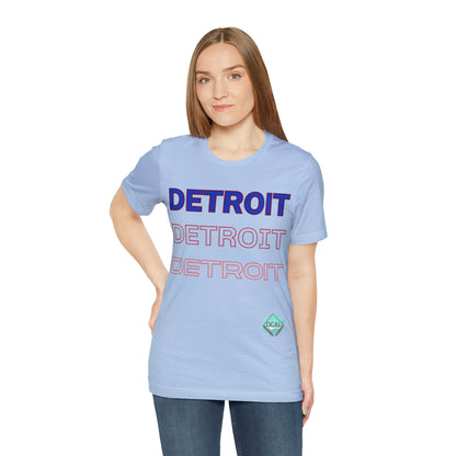 DCAL Downtown Diaries "Detroit" Unisex Jersey Short Sleeve Tee