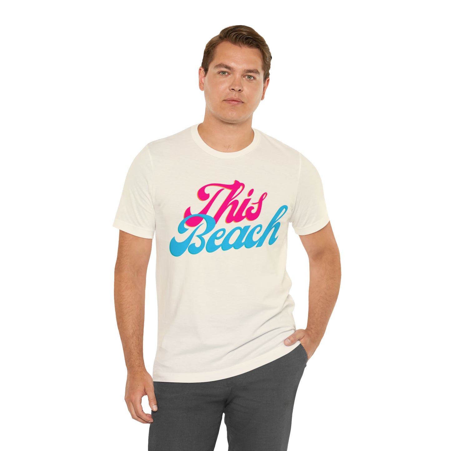 DCAL Beach Collection "This Beach" Unisex Jersey Short Sleeve Tee