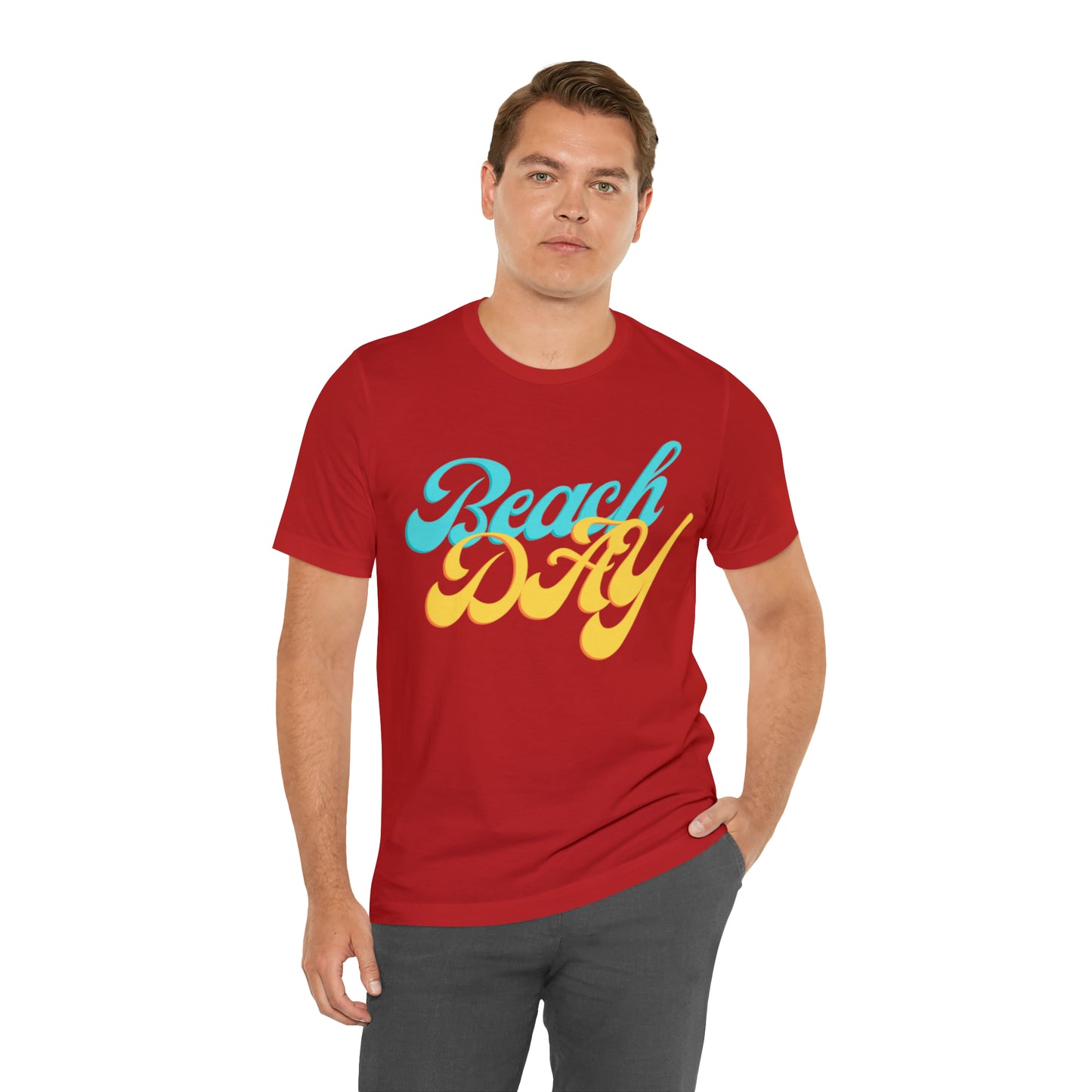 DCAL Beach Collection "Beach Day" Unisex Jersey Short Sleeve Tee