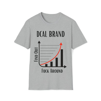 DCAL Graphic Tees Novel "Find Out "Unisex Softstyle T-Shirt