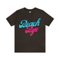 DCAL Beach Collection "Beach Bye" Unisex Jersey Short Sleeve Tee