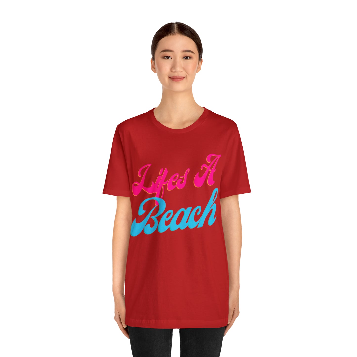 DCAL Beach Collection "Wifes a Beach" Unisex Jersey Short Sleeve Tee