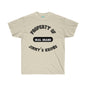 DCAL Graphic Tees "Property Of"  Unisex Ultra Cotton Tee