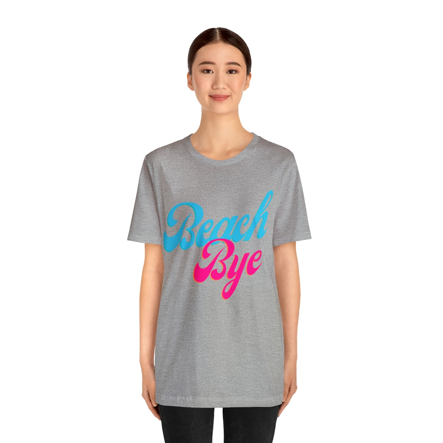 DCAL Beach Collection "Beach Bye" Unisex Jersey Short Sleeve Tee