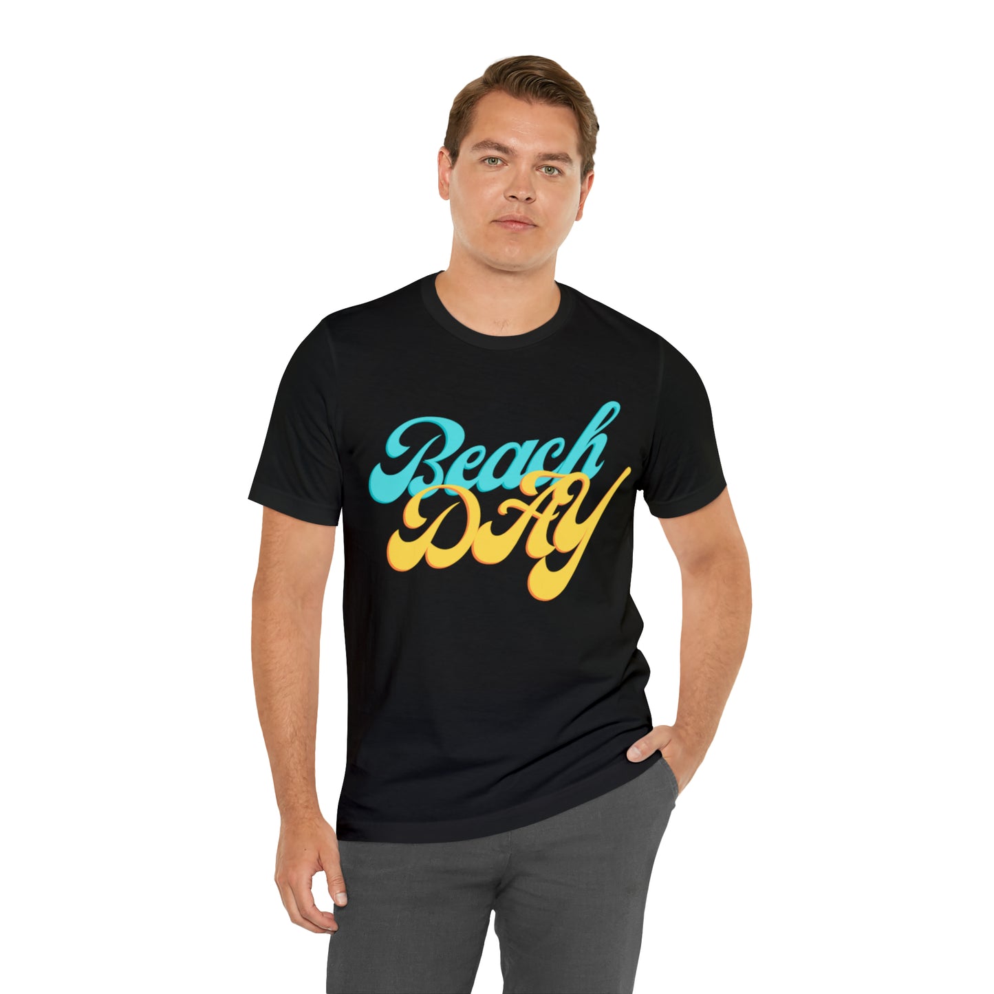 DCAL Beach Collection "Beach Day" Unisex Jersey Short Sleeve Tee