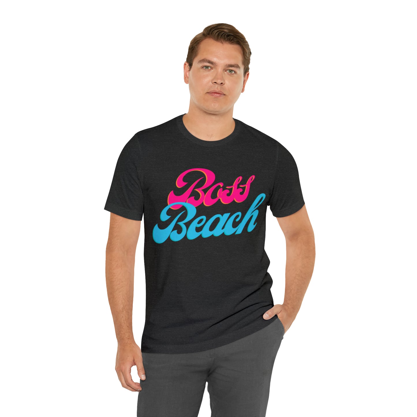 DCAL Beach Collection "Boss Beach" Unisex Jersey Short Sleeve Tee