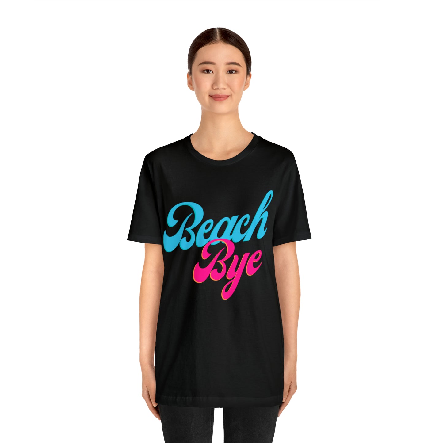 DCAL Beach Collection "Beach Bye" Unisex Jersey Short Sleeve Tee