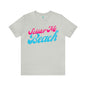 DCAL Beach Collection "Scissor Me Beach" Unisex Jersey Short Sleeve Tee