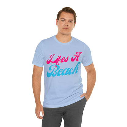 DCAL Beach Collection "Wifes a Beach" Unisex Jersey Short Sleeve Tee