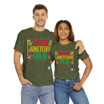 DCAL Juneteenth Its The Juneteenth" Unisex Heavy Cotton Tee