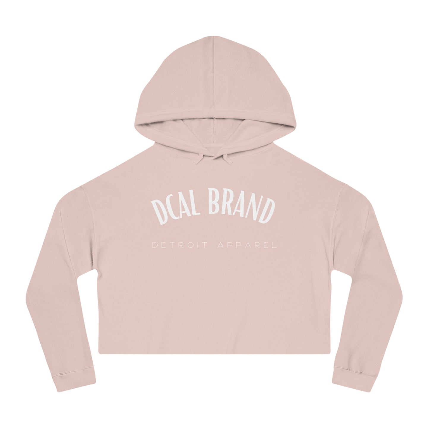 DCAL The Brown Collection Women’s Cropped Hooded Sweatshirt