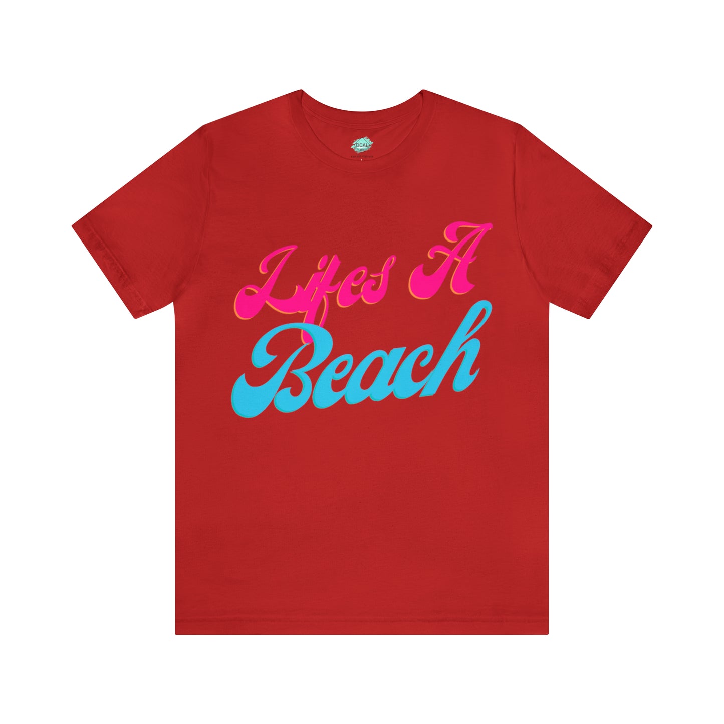 DCAL Beach Collection "Wifes a Beach" Unisex Jersey Short Sleeve Tee