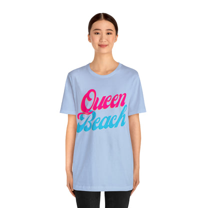 DCAL Beach Collection "Queen Beach" Unisex Jersey Short Sleeve Tee