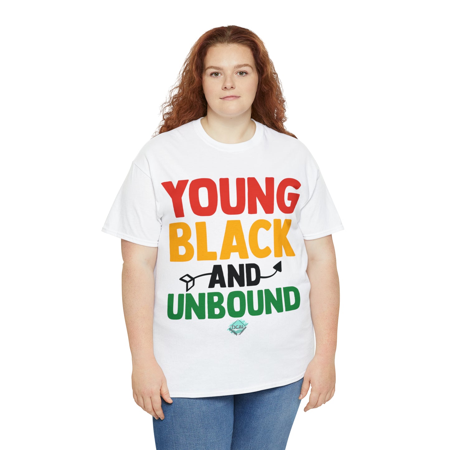 DCAL Juneteenth "Unbound' Unisex Heavy Cotton Tee