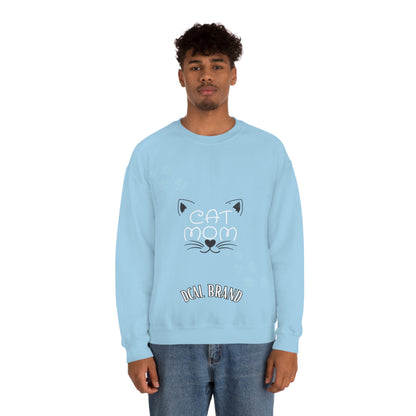 DCAL Meow Collection "Cat Mom" Unisex Heavy Blend™ Crewneck Sweatshirt