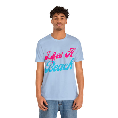 DCAL Beach Collection "Wifes a Beach" Unisex Jersey Short Sleeve Tee