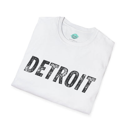 DCAL Downtown Diaries "Detroit" Unisex Softstyle T-Shirt