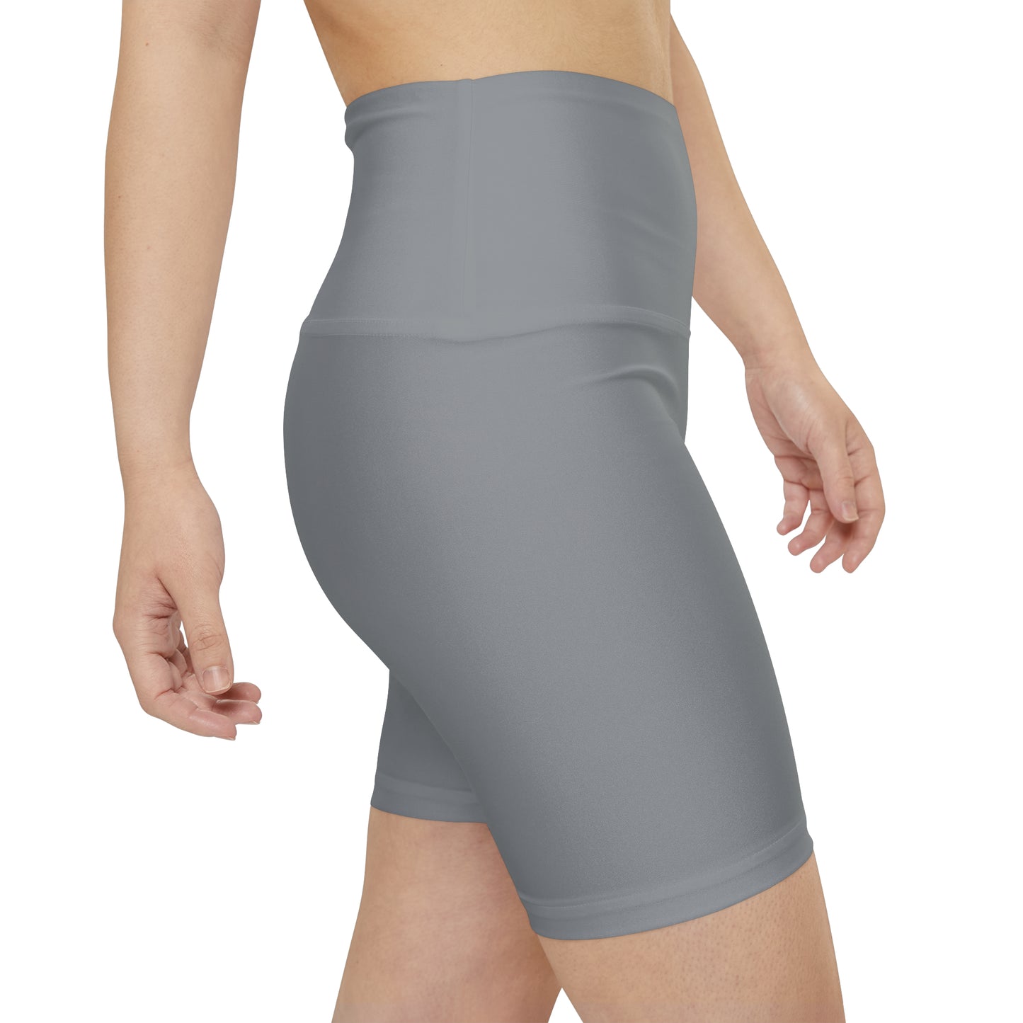 DCAL Brown Collection Minimalist "Gray" Women's Workout Shorts