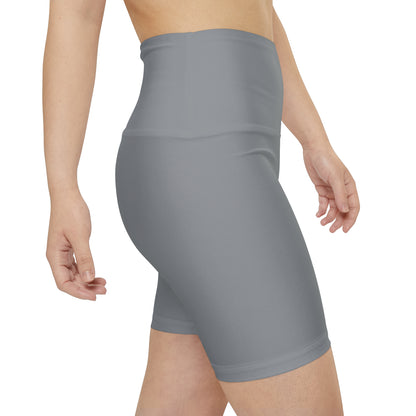 DCAL Brown Collection Minimalist "Gray" Women's Workout Shorts