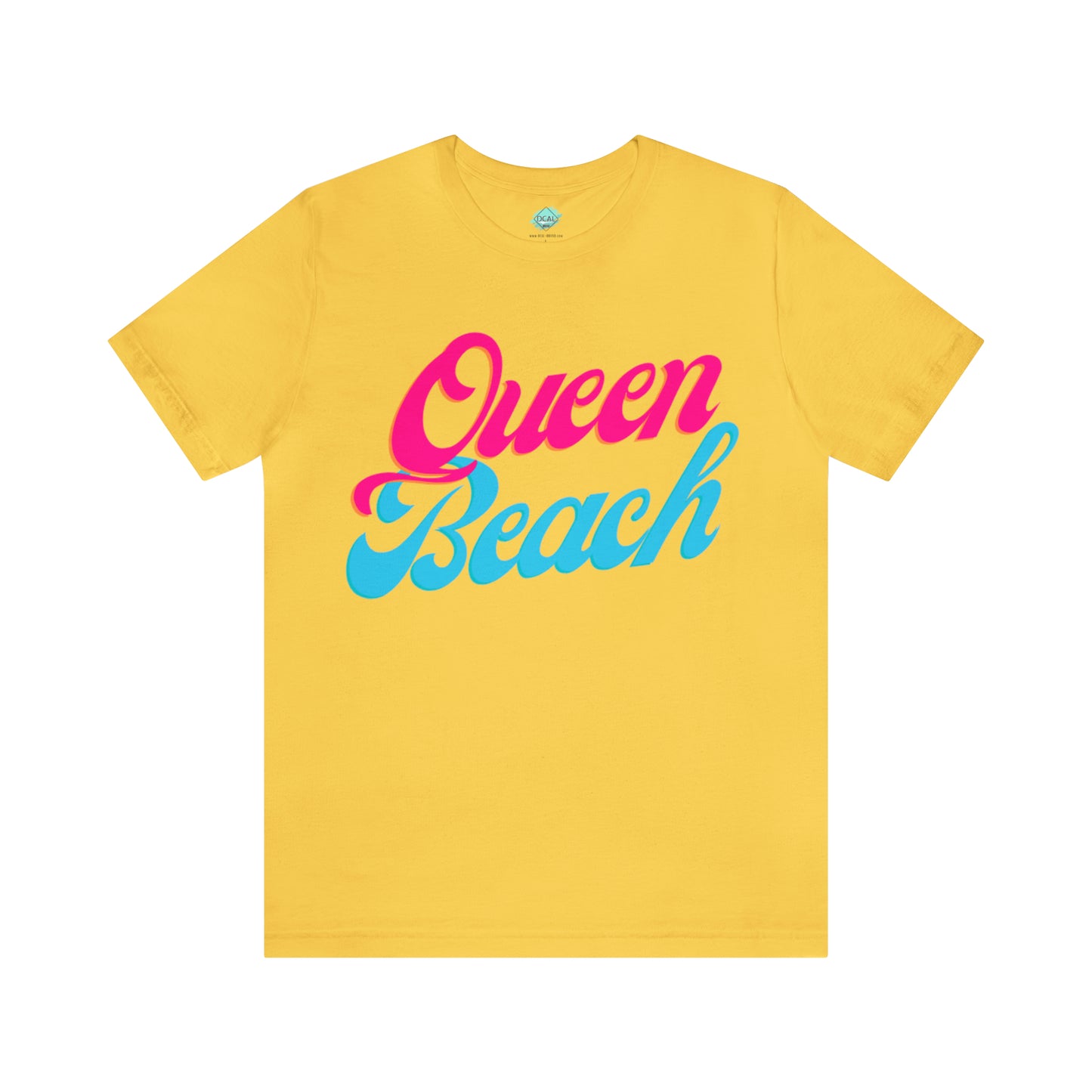 DCAL Beach Collection "Queen Beach" Unisex Jersey Short Sleeve Tee