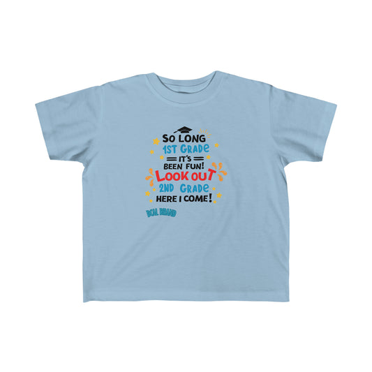 DCAL Kids Collection " 2nd Grade" Baby Clothes Toddler's Fine Jersey Tee