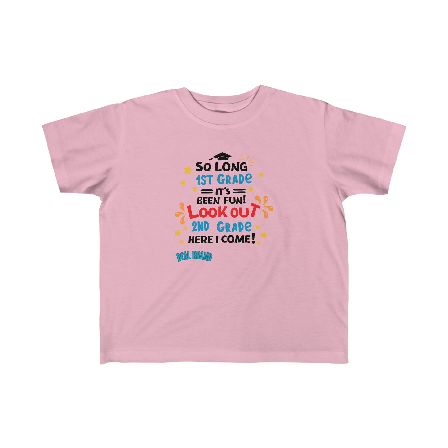 DCAL Kids Collection " 2nd Grade" Baby Clothes Toddler's Fine Jersey Tee