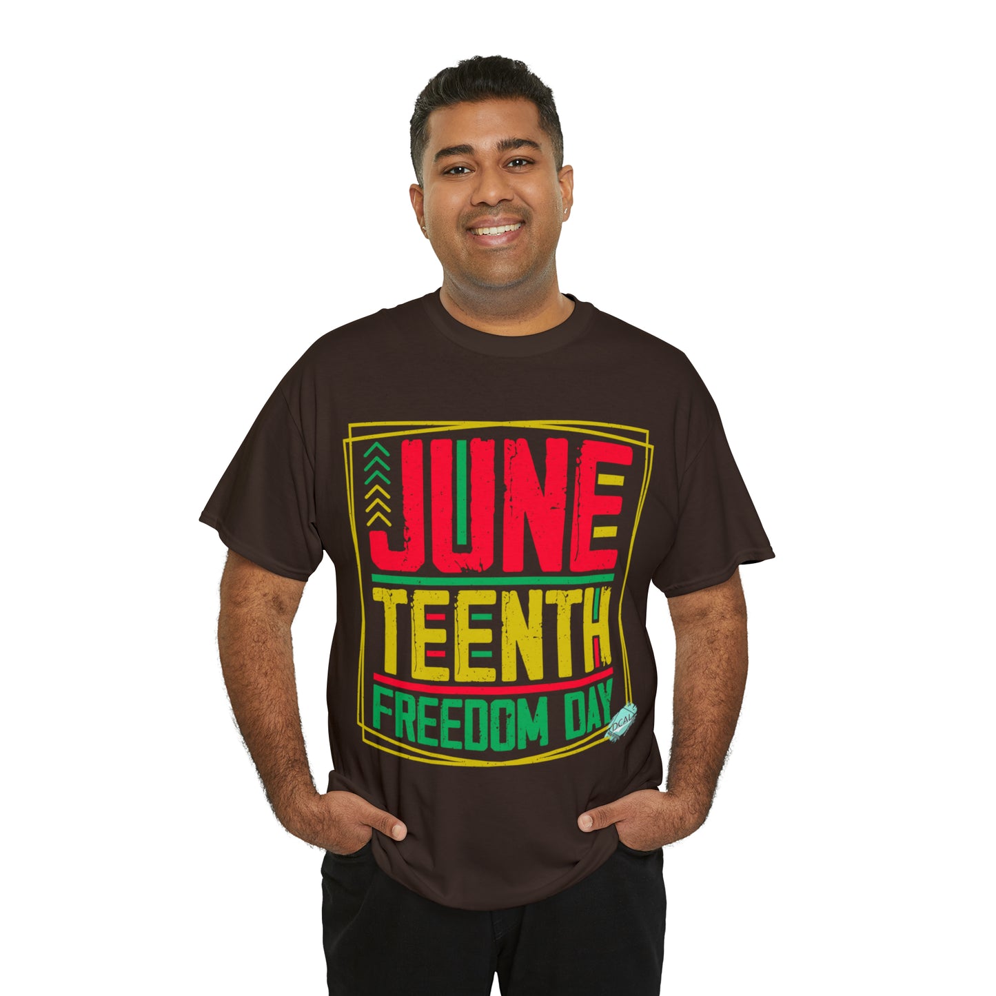 DCAL Juneteenth "Freedom Day" Unisex Heavy Cotton Tee