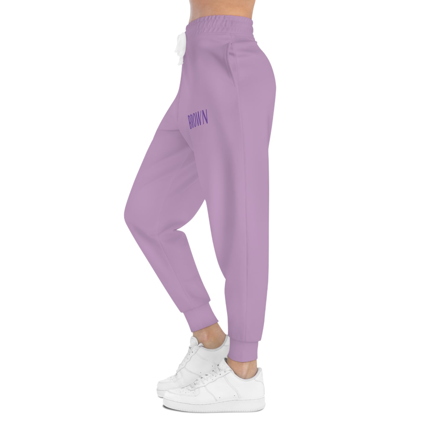 DCAL Brown Collection Bottoms "Lilac" Athletic Joggers