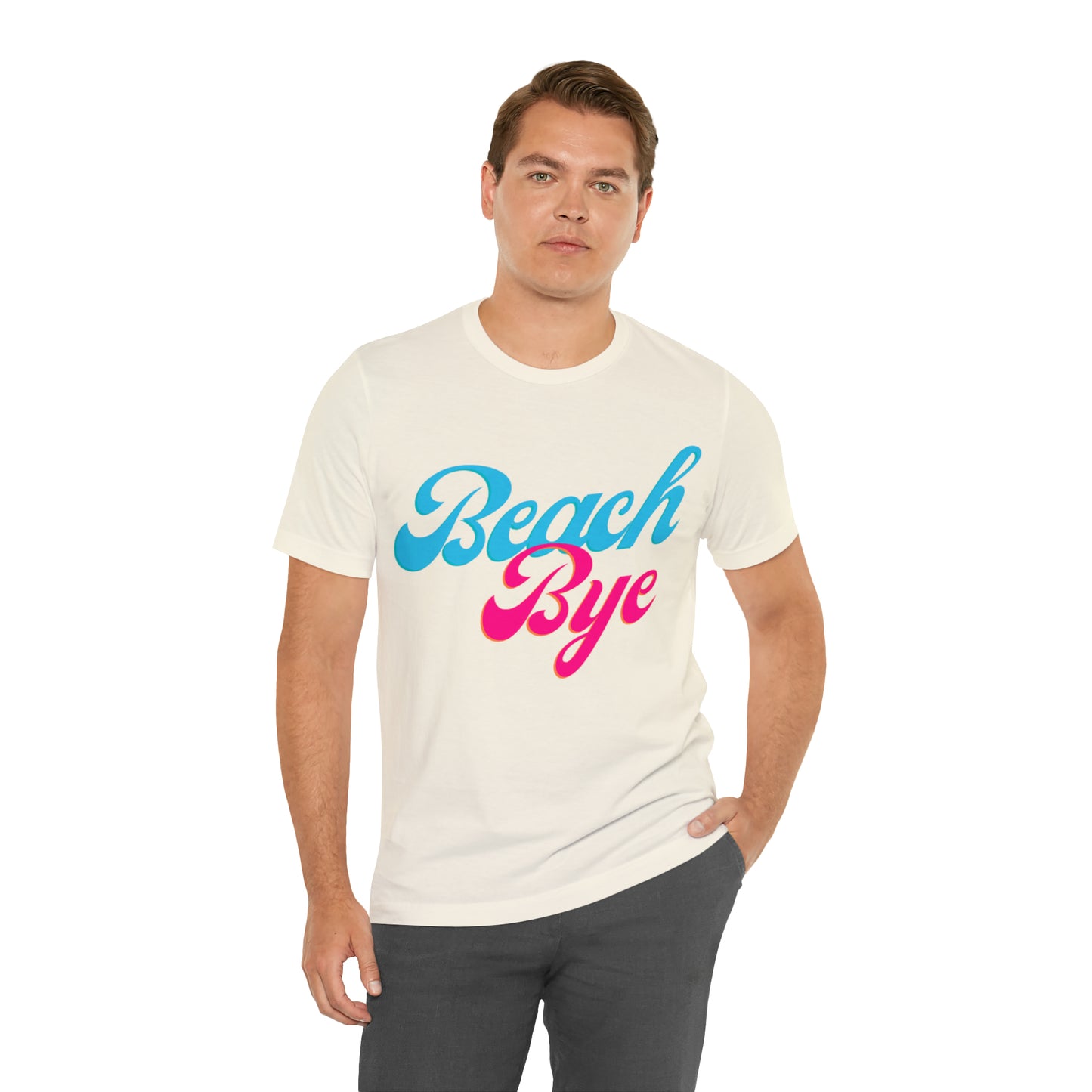 DCAL Beach Collection "Beach Bye" Unisex Jersey Short Sleeve Tee