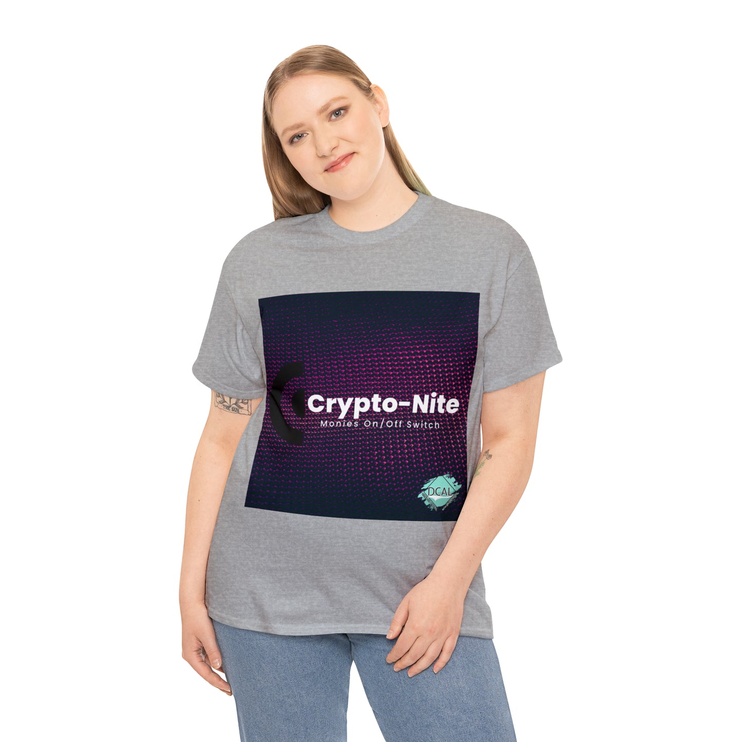 DCAL Graphic Tees "Crypto-Nite" Unisex Heavy Cotton Tee