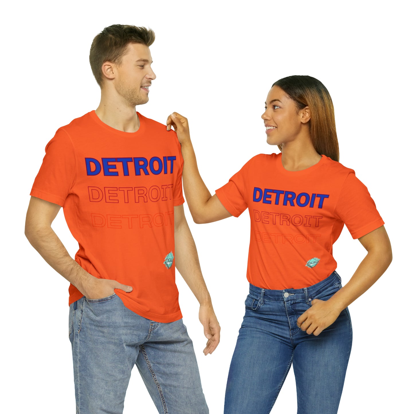 DCAL Downtown Diaries "Detroit" Unisex Jersey Short Sleeve Tee