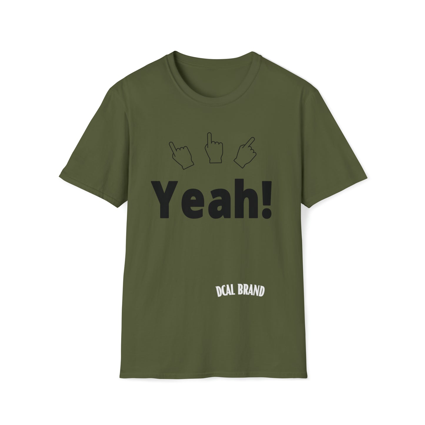 DCAL Graphic Tees Novel "Yeah" Unisex Softstyle T-Shirt