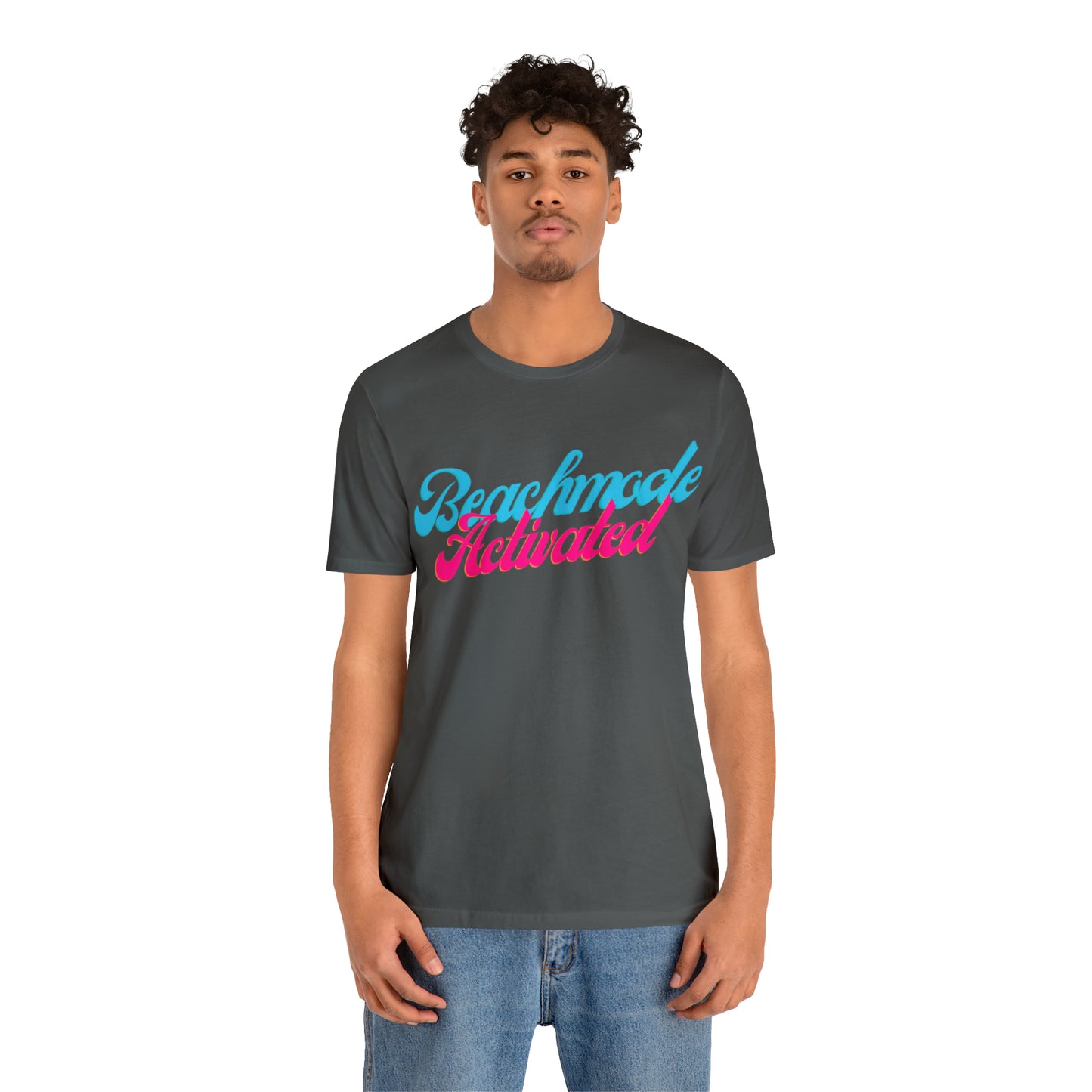 DCAL Beach Collection "Beachmode Activated" Unisex Jersey Short Sleeve Tee