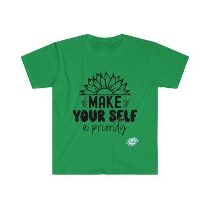 DCAL Strength In Stiches "Make yourself a Prioriy" Unisex Softstyle T-Shirt