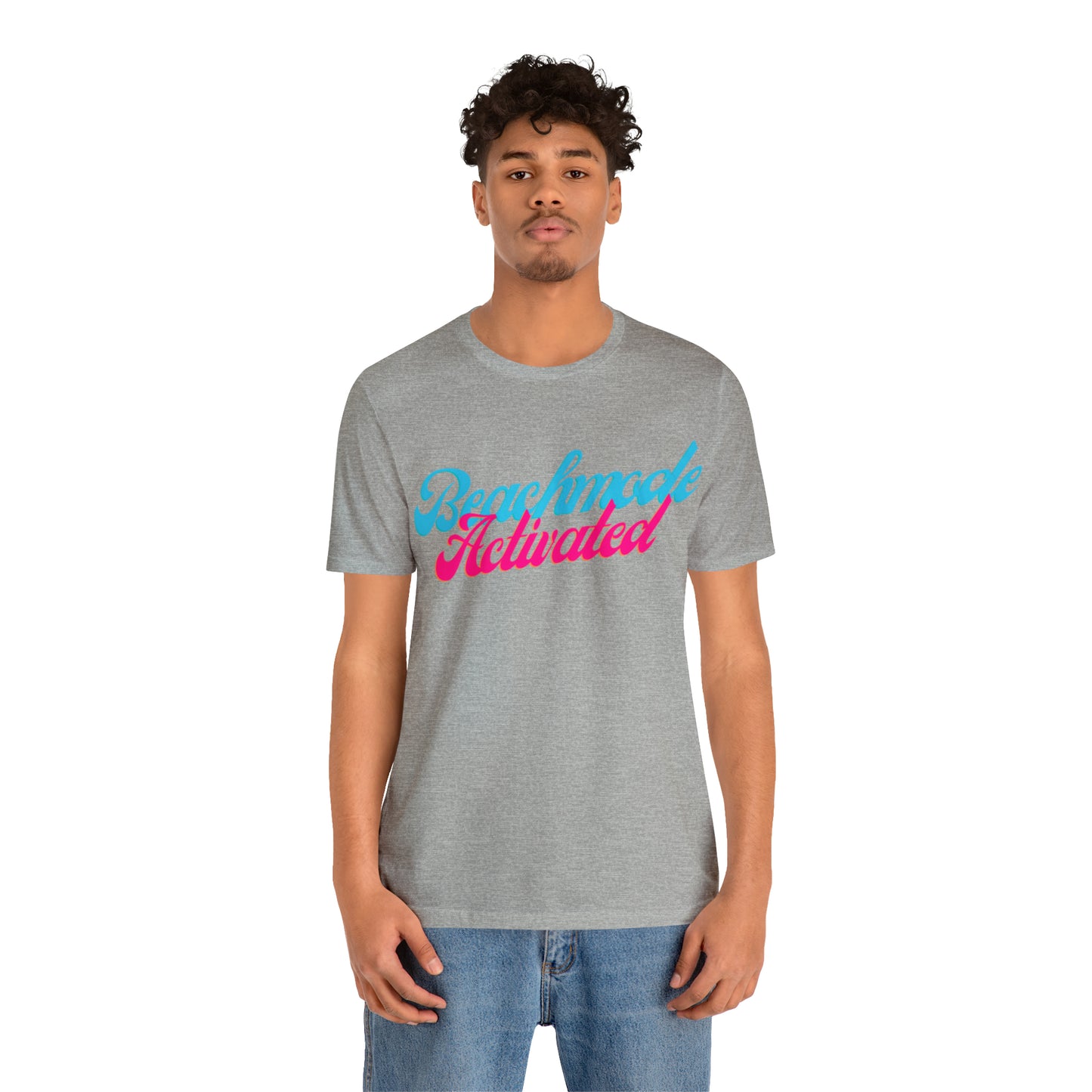 DCAL Beach Collection "Beachmode Activated" Unisex Jersey Short Sleeve Tee