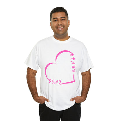 DCAL Graphic Tees "Heart" Unisex Heavy Cotton Tee