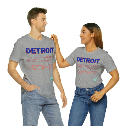 DCAL Downtown Diaries "Detroit" Unisex Jersey Short Sleeve Tee