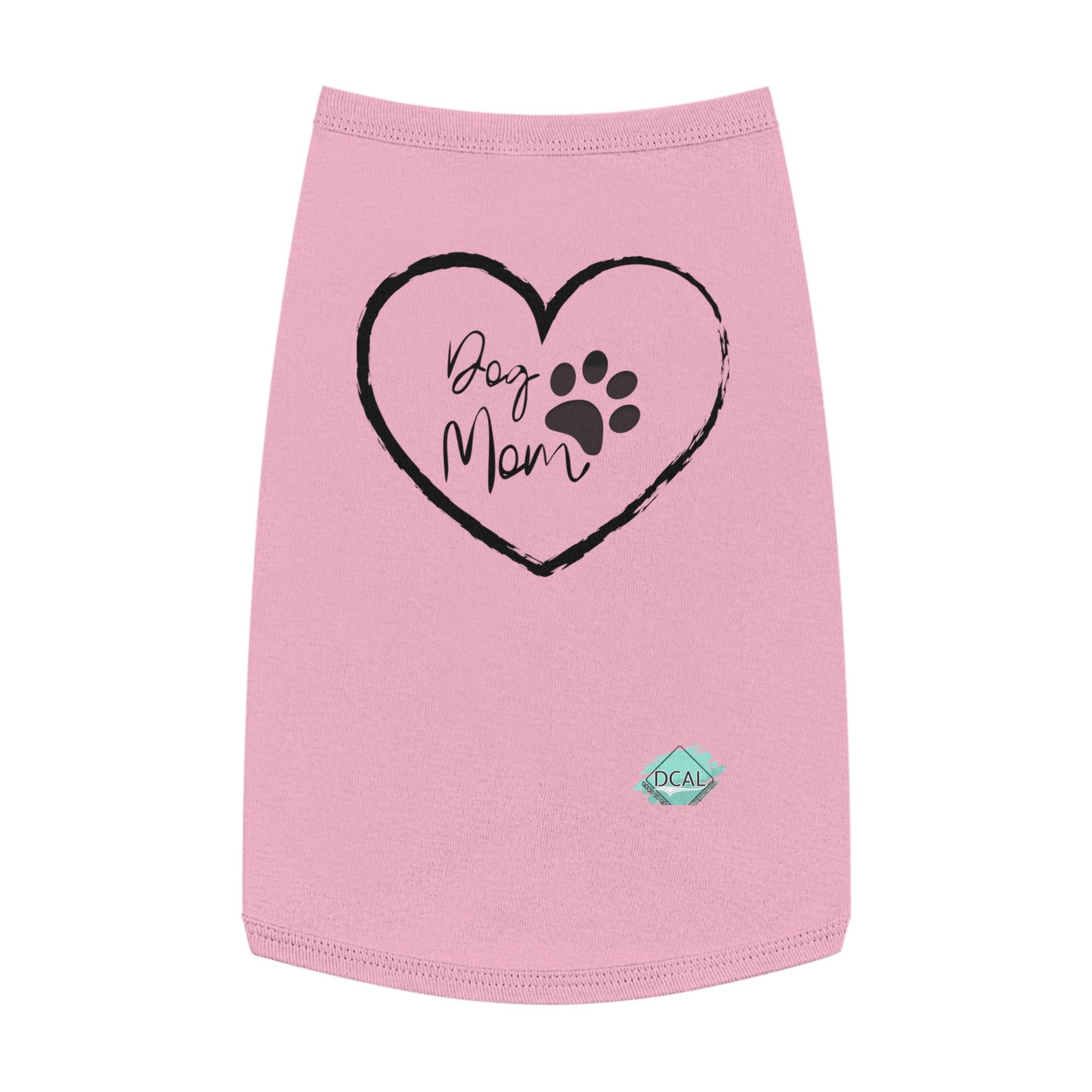 DCAL Paws and Posh "Dog Mom" Pet Tank Top