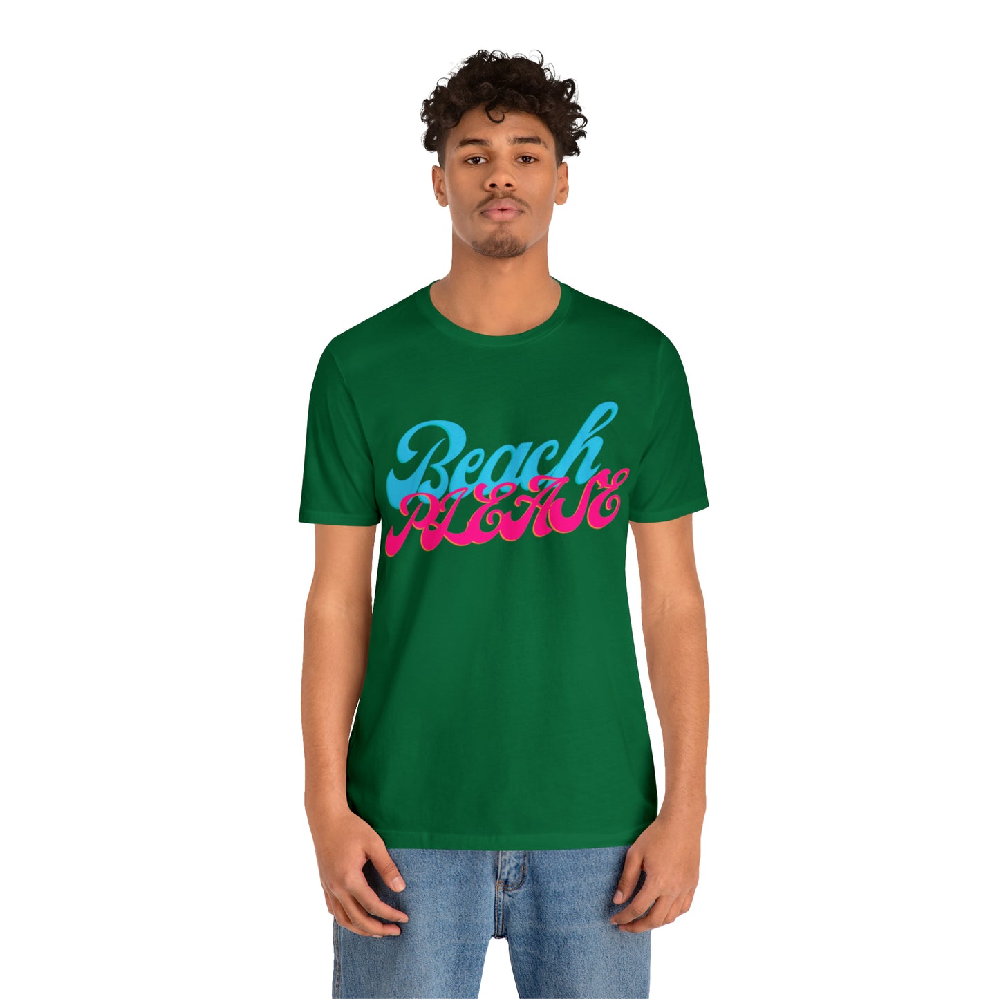 DCAL Beach Collection "Beach Please" Unisex Jersey Short Sleeve