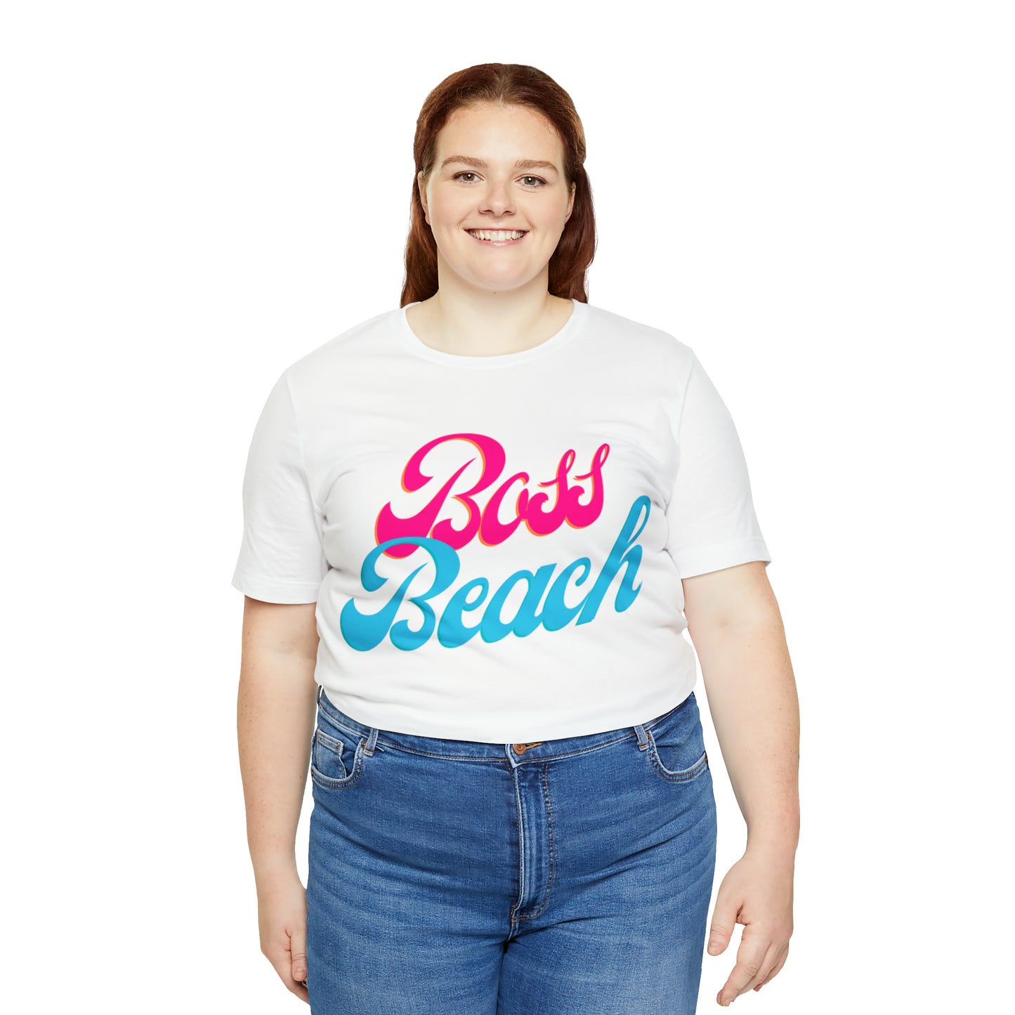 DCAL Beach Collection "Boss Beach" Unisex Jersey Short Sleeve Tee