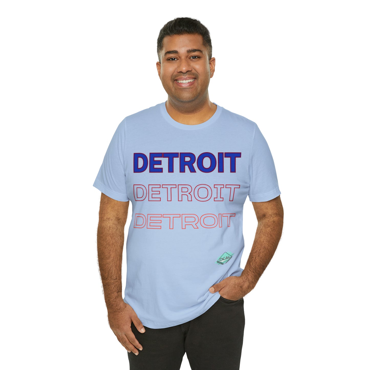 DCAL Downtown Diaries "Detroit" Unisex Jersey Short Sleeve Tee