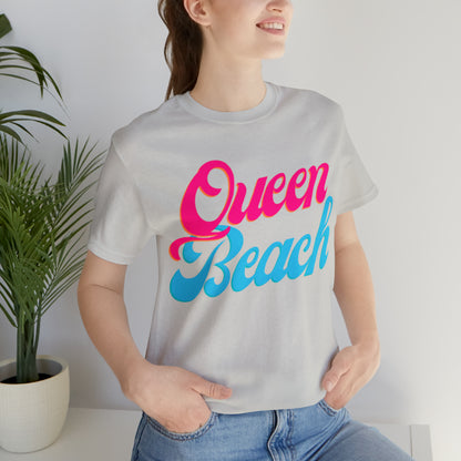 DCAL Beach Collection "Queen Beach" Unisex Jersey Short Sleeve Tee