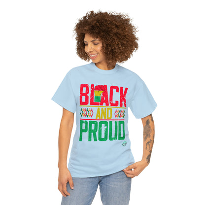 DCAL Juneteenth "Black and Proud" Unisex Heavy Cotton Tee