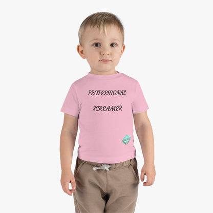 DCAL Baby Clothes "Professional Screamer" Infant Cotton Jersey Tee