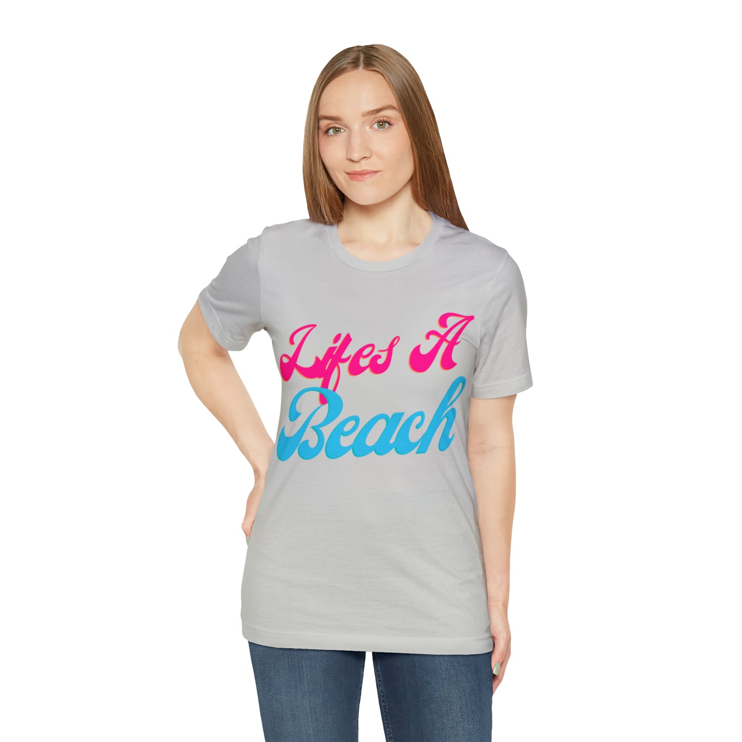 DCAL Beach Collection "Wifes a Beach" Unisex Jersey Short Sleeve Tee